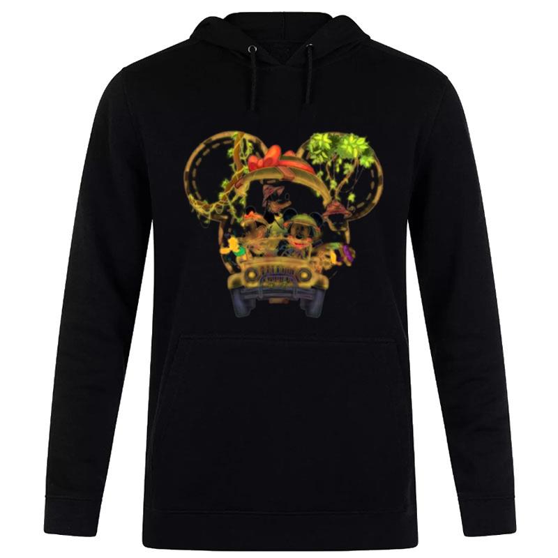 Disney Animal Kingdom Mickey And Minnie Hoodie