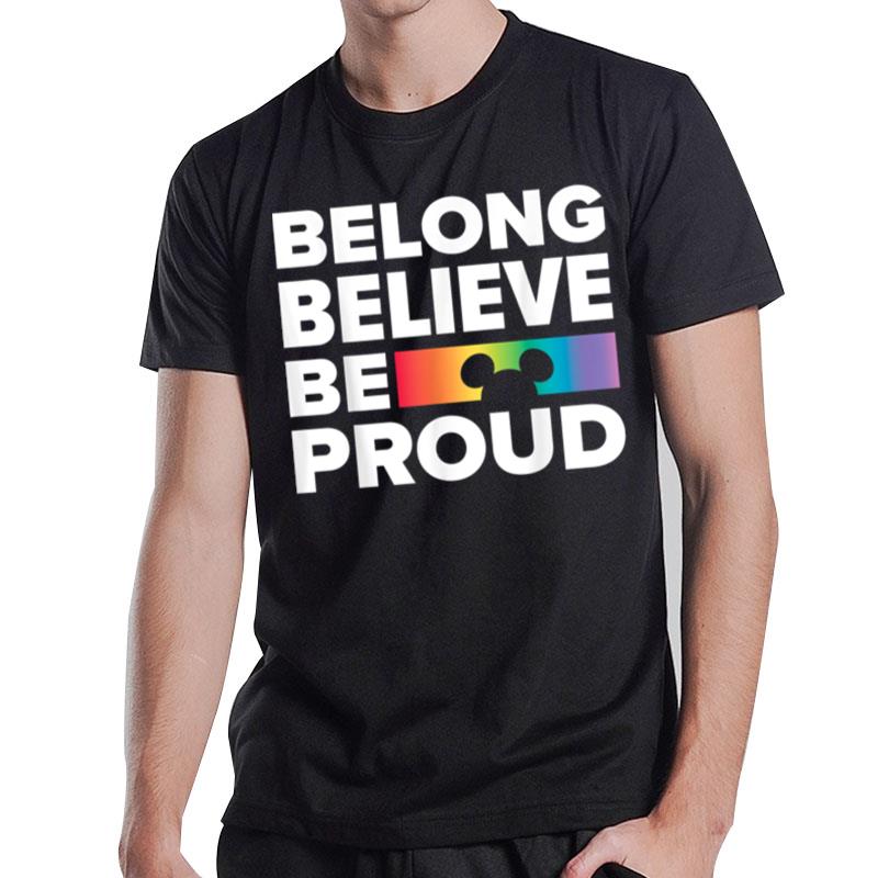 Disney Belong BelI've Be Proud Pride T-Shirt