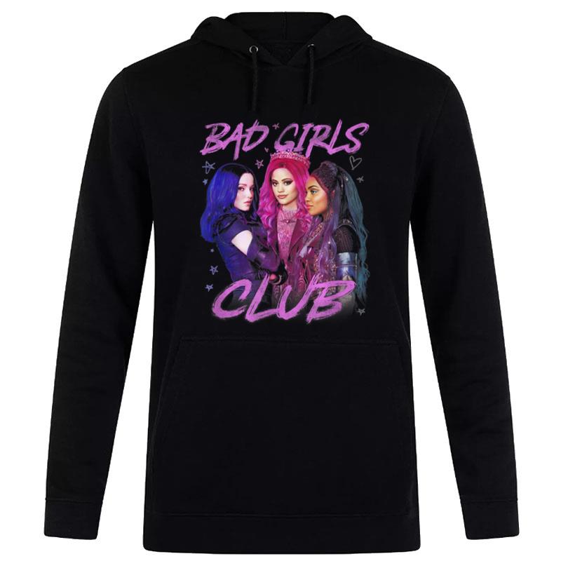 Disney Descendants 3 Bad Girls Club Group Poster Hoodie