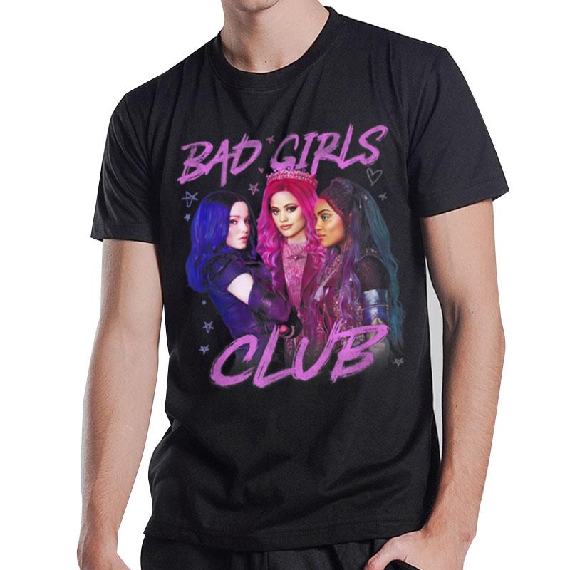 Disney Descendants 3 Bad Girls Club Group Poster T-Shirt