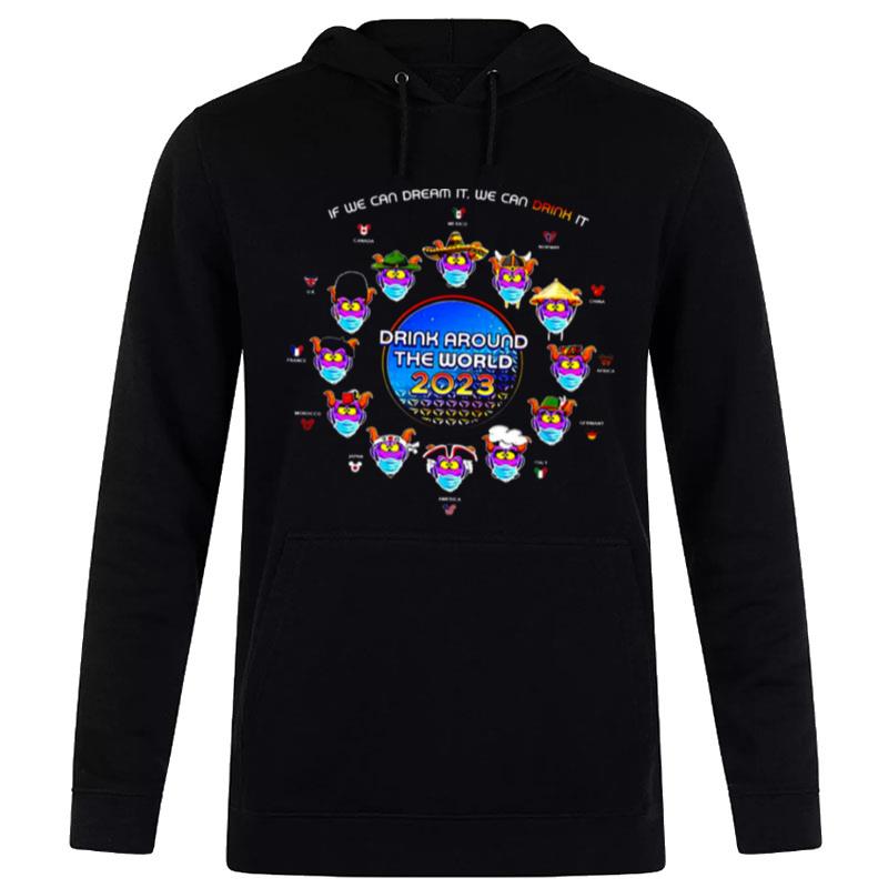 Disney Drinking Around The World Hoodie