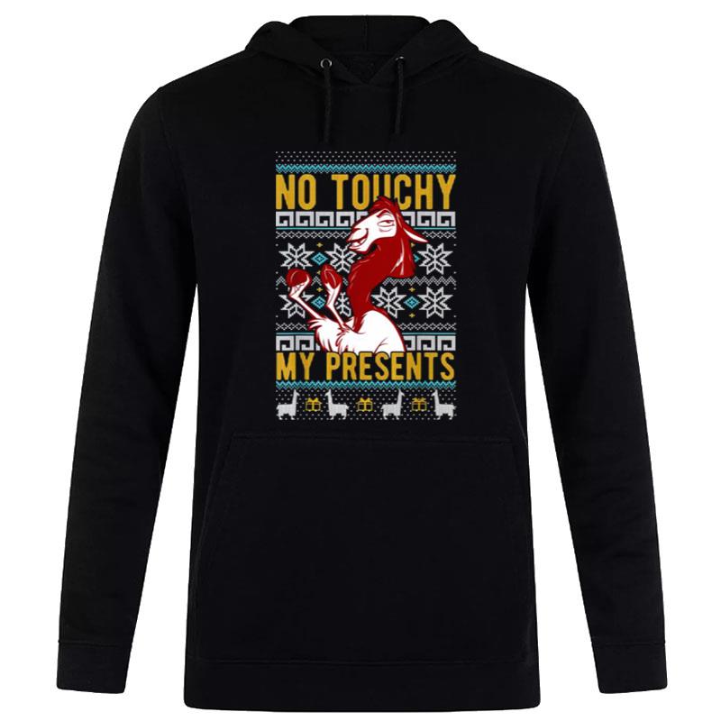 Disney Emperor's New Groove Kuzco No Touchy Ugly Christmas Hoodie