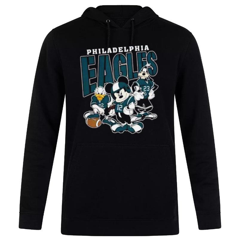 Disney Football Team X Philadelphia Eagles Champions 2023 Super Bowl Lvii Champions Hoodie