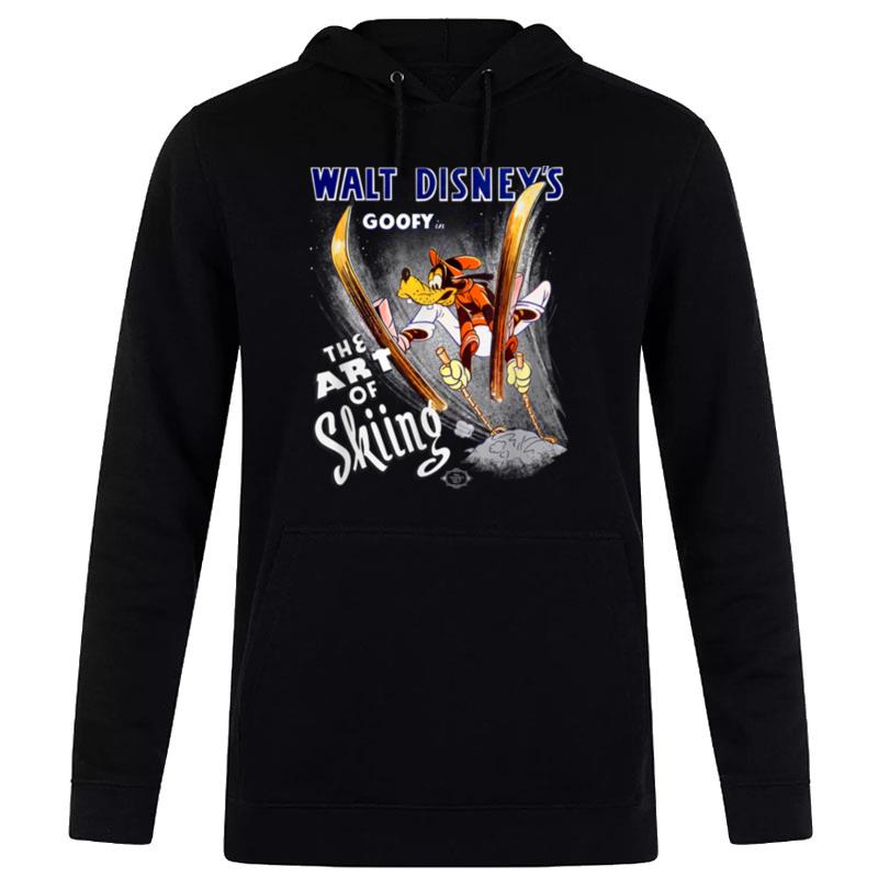 Disney Goofy In'the Art Of Skiing Classic Hoodie