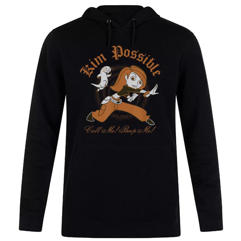 Disney Kim Possible & Rufus Orange Tones Hoodie