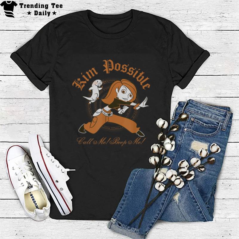 Disney Kim Possible & Rufus Orange Tones T-Shirt