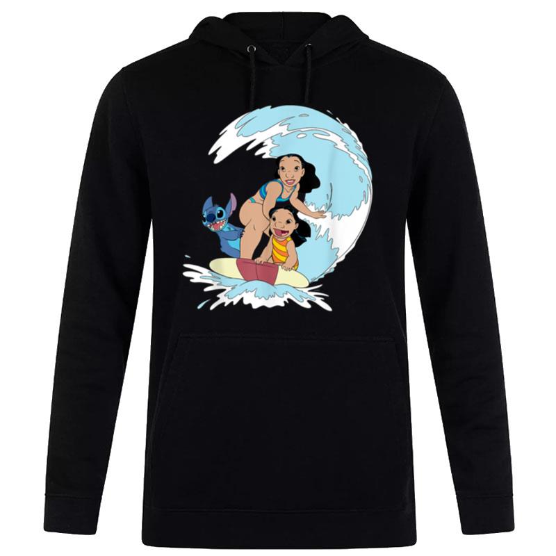 Disney Lilo And Stitch Nani Family Surf Sesh B09V96J1G1 Hoodie