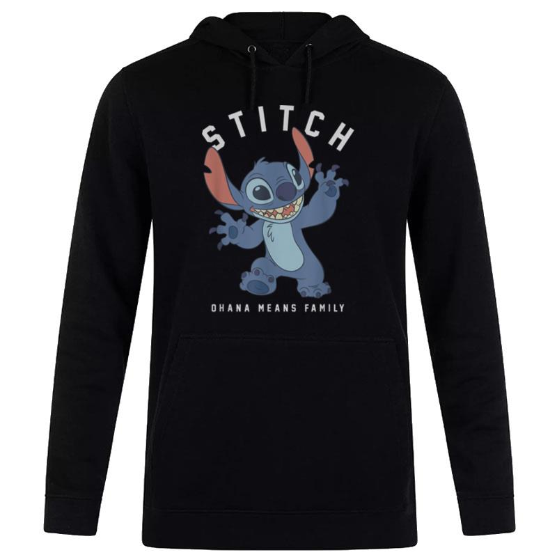 Disney Lilo & Stitch Claws Out Ohana Means Family Hoodie