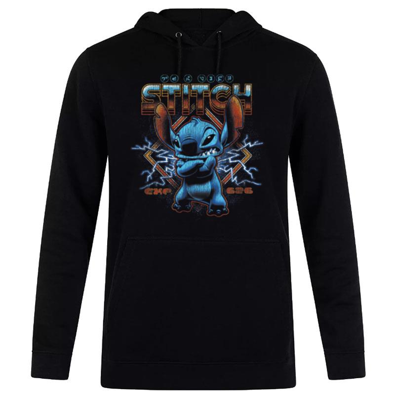 Disney Lilo & Stitch Folded Arms Rock Poster Hoodie