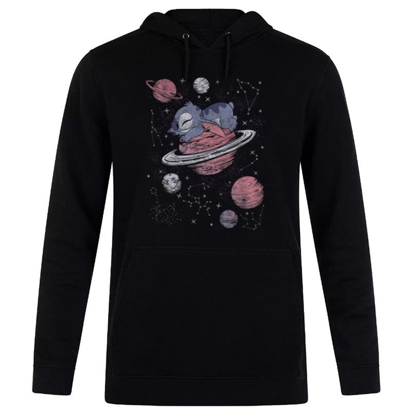 Disney Lilo & Stitch Saturn Snoozing In'the Stars Hoodie