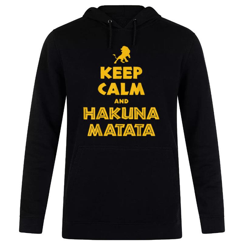 Disney Lion King Keep Calm Graphic Hoodie