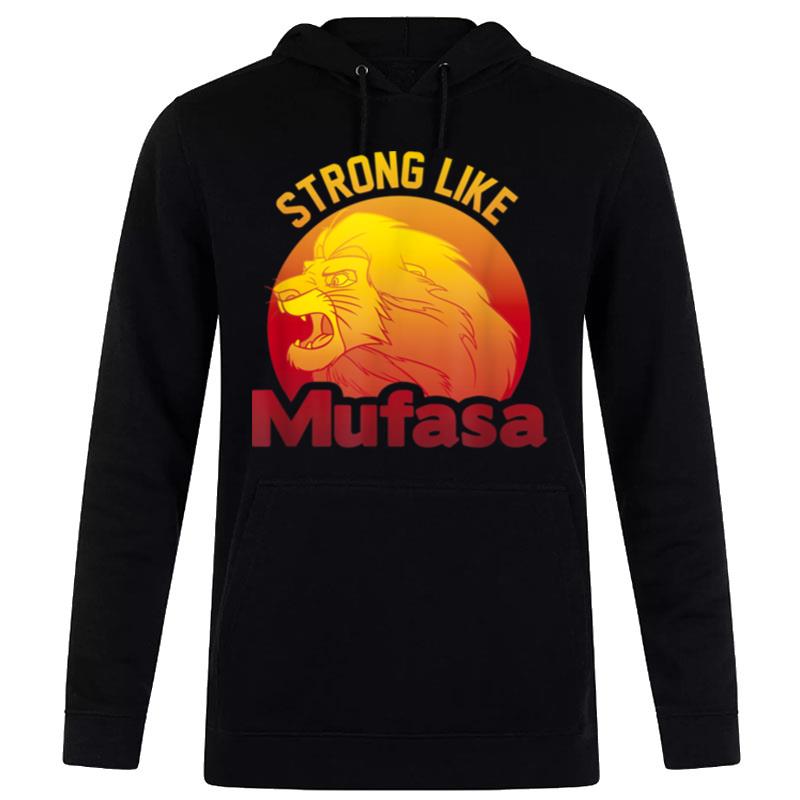 Disney Lion King Strong Like Mufasa Graphic Hoodie