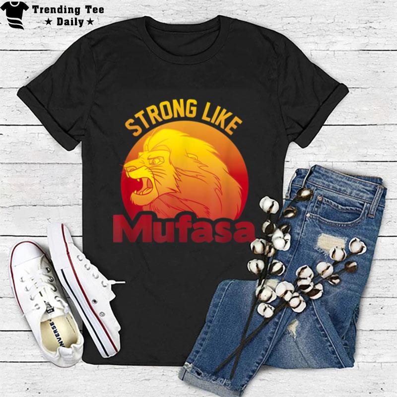 Disney Lion King Strong Like Mufasa Graphic T-Shirt