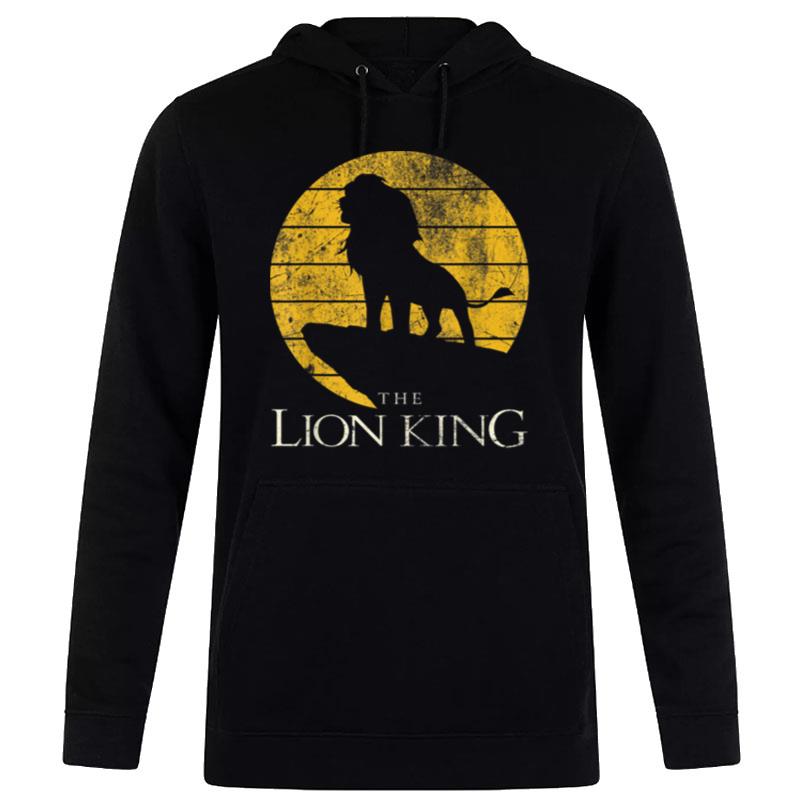 Disney Lion King Vintage Simba Pride Rock Graphic Hoodie