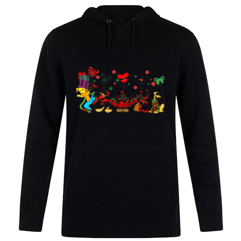 Disney Mickey And Friends Balloon Christmas Hoodie