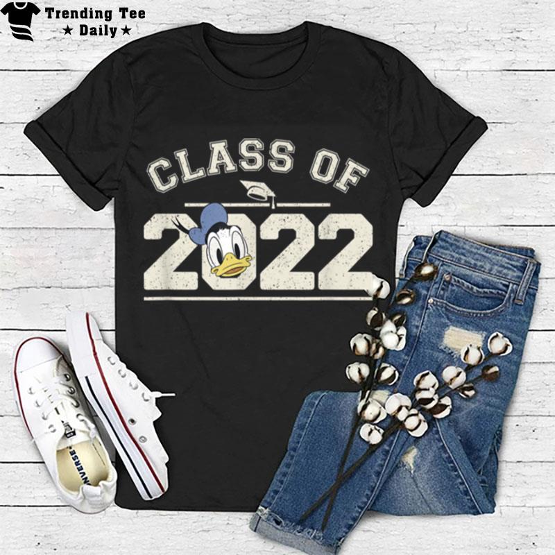 Disney Mickey And Friends Donald Class Of 2022 Graduation T-Shirt