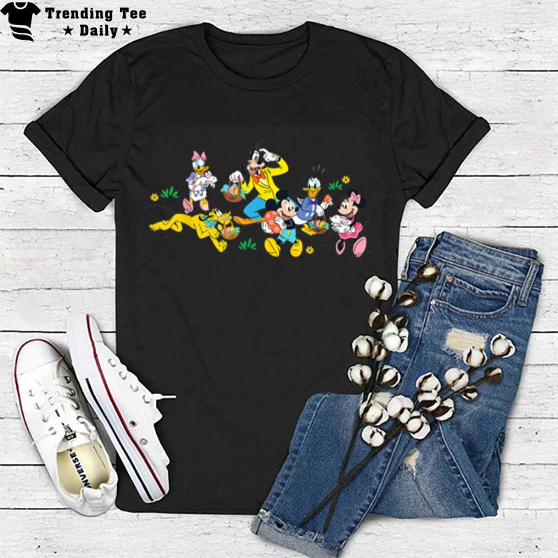 Disney Mickey And Friends Easter Egg Hunt T-Shirt