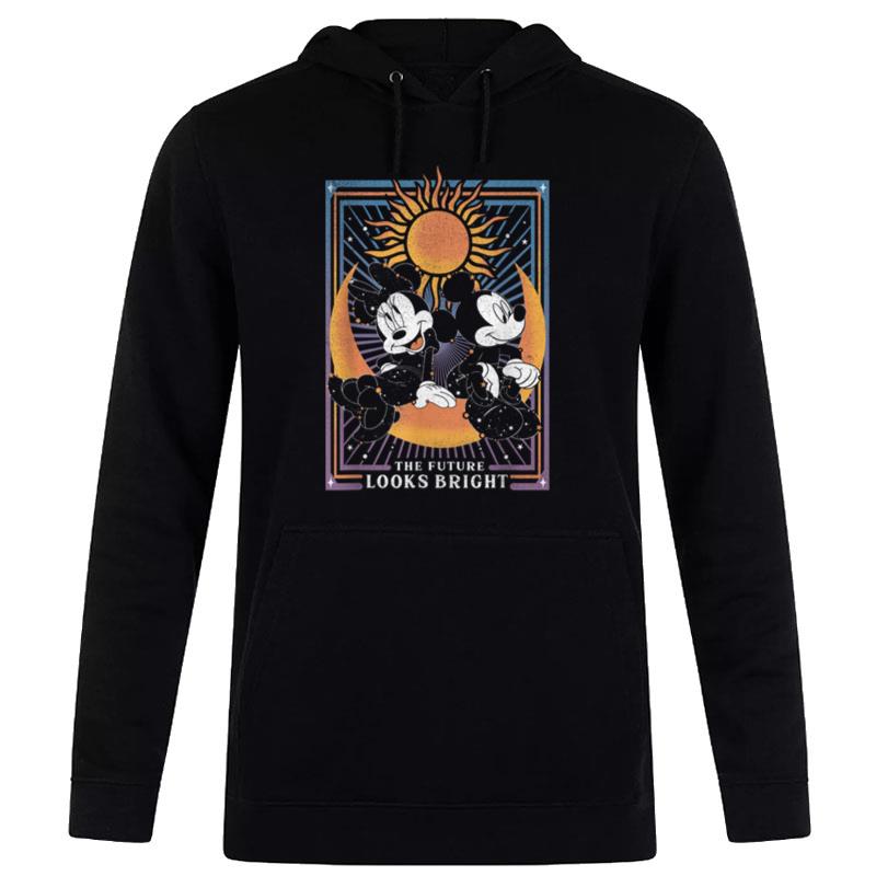 Disney Mickey And Friends Mickey & Minnie Celestial Poster Hoodie