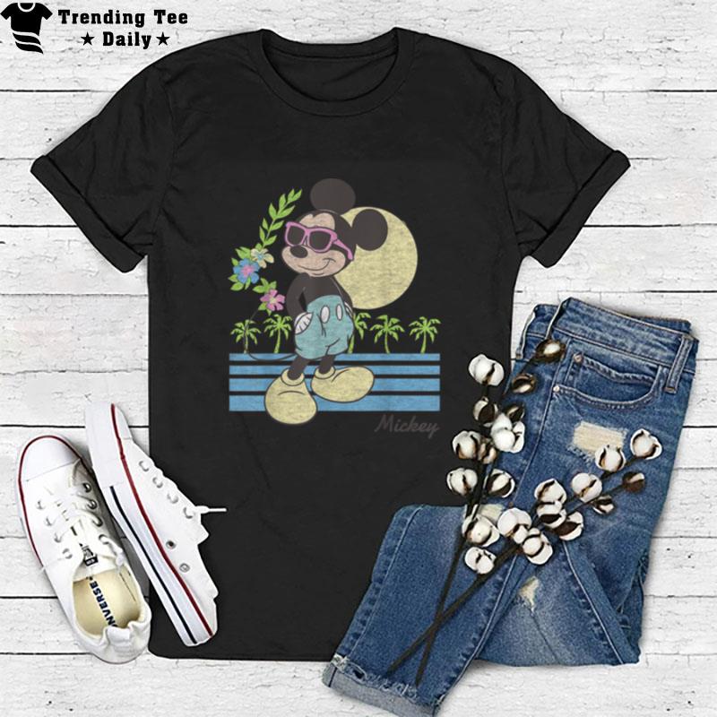 Disney Mickey And Friends Mickey Retro Beach T-Shirt