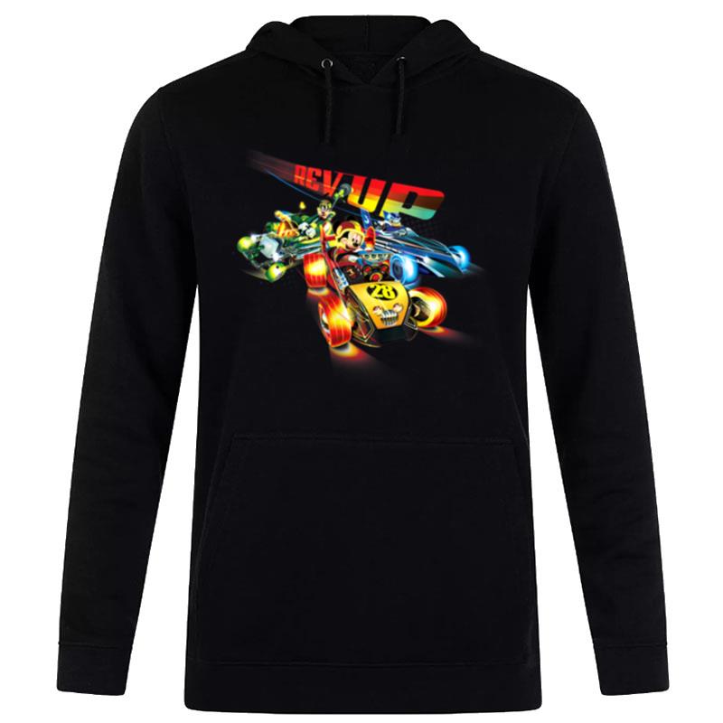 Disney Mickey And Goofy Race Rev Hoodie