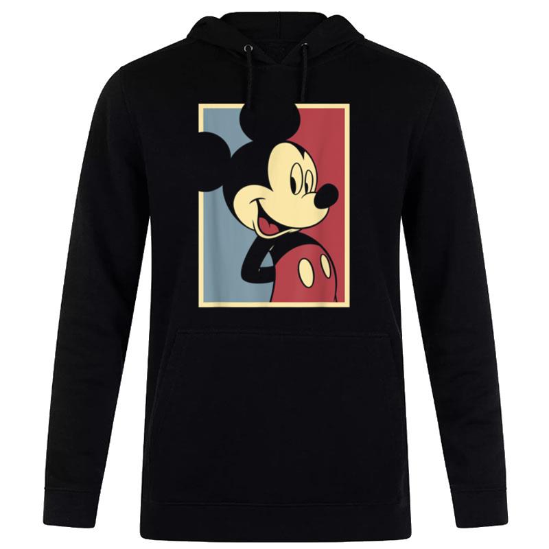 Disney Mickey Classic Mickey Mouse 4Th Of July Poster Hoodie