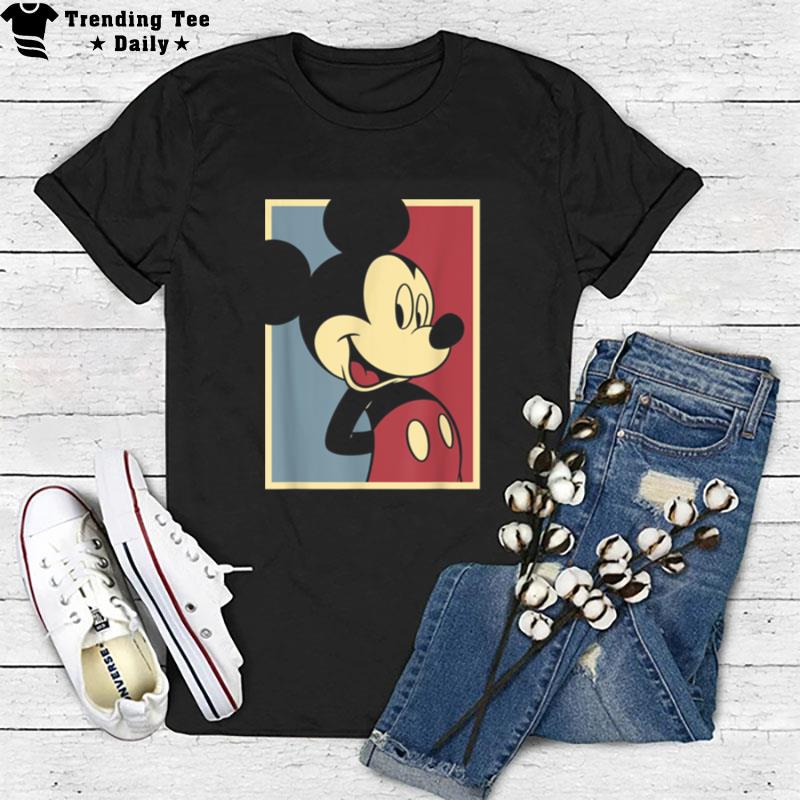 Disney Mickey Classic Mickey Mouse 4Th Of July Poster T-Shirt