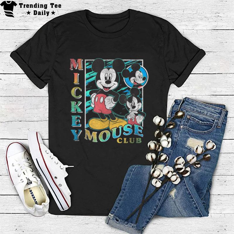 Disney Mickey Classic Mickey Mouse Club Poster T-Shirt