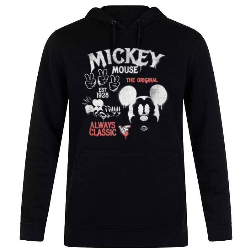 Disney Mickey Classic Mickey Spray Can Poster Hoodie