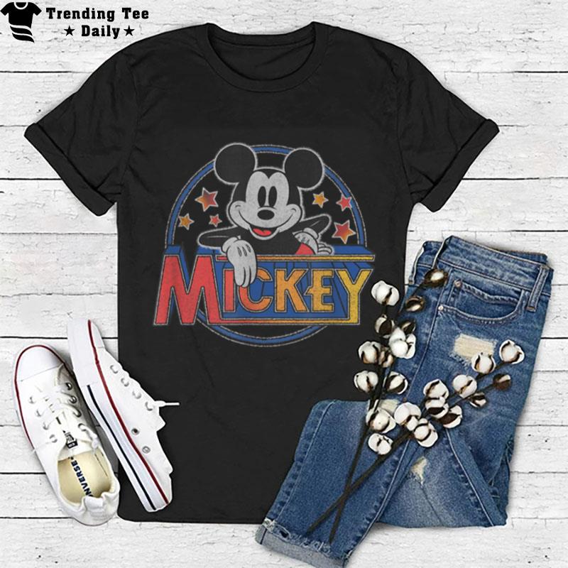 Disney Mickey Classic Mickey Vintage Stars T-Shirt