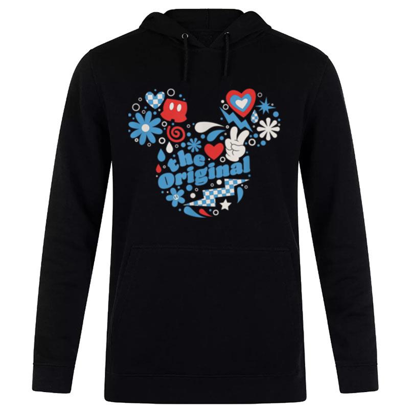 Disney Mickey Classic The Original American Mouse Collage Hoodie