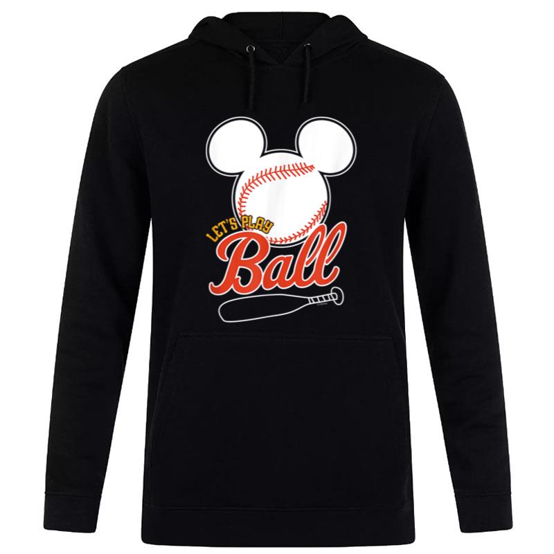 Disney Mickey Lets Play Ball Baseball Hoodie