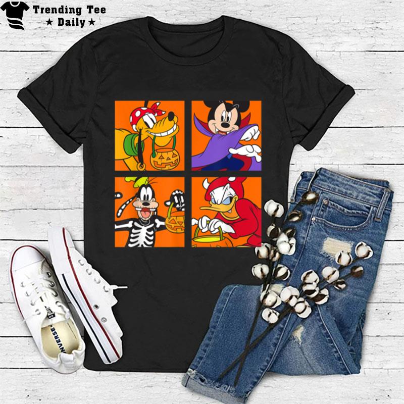 Disney Mickey Mouse And Friends Surprise Halloween T-Shirt