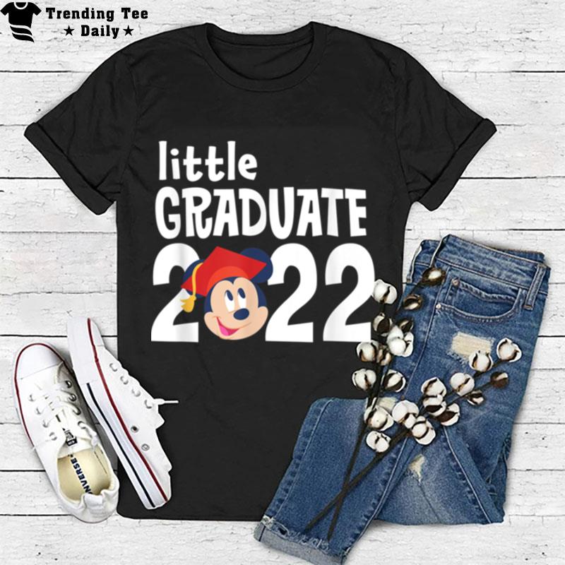 Disney Mickey Mouse Grad Little Graduate 2022 T-Shirt