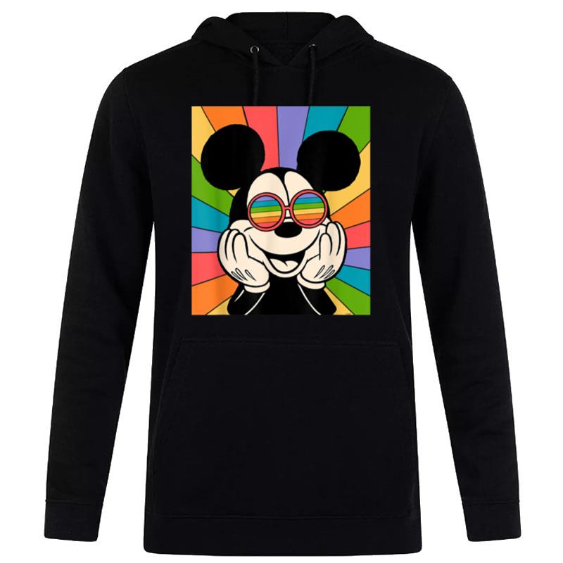 Disney Mickey Mouse Sun Burst Retro Hoodie