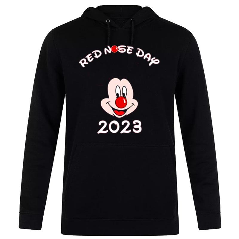 Disney Mickey Red Nose Day 2023 Hoodie