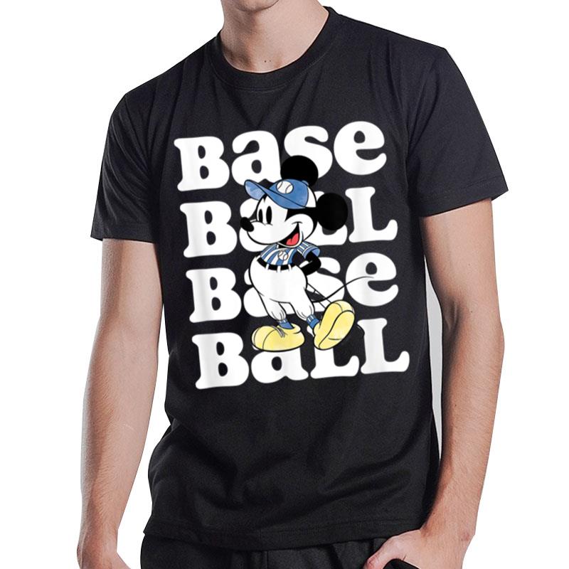 Disney Mickey Stacked Baseball T-Shirt