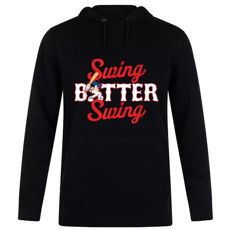 Disney Mickey Swing Batter Swing Baseball Hoodie