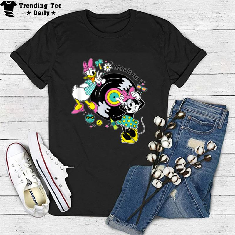 Disney Minnie And Daisy Mix It Up Retro T-Shirt