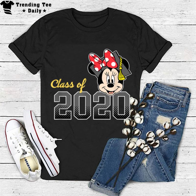 Disney Minnie Mouse Class Of 2020 Graduation T-Shirt