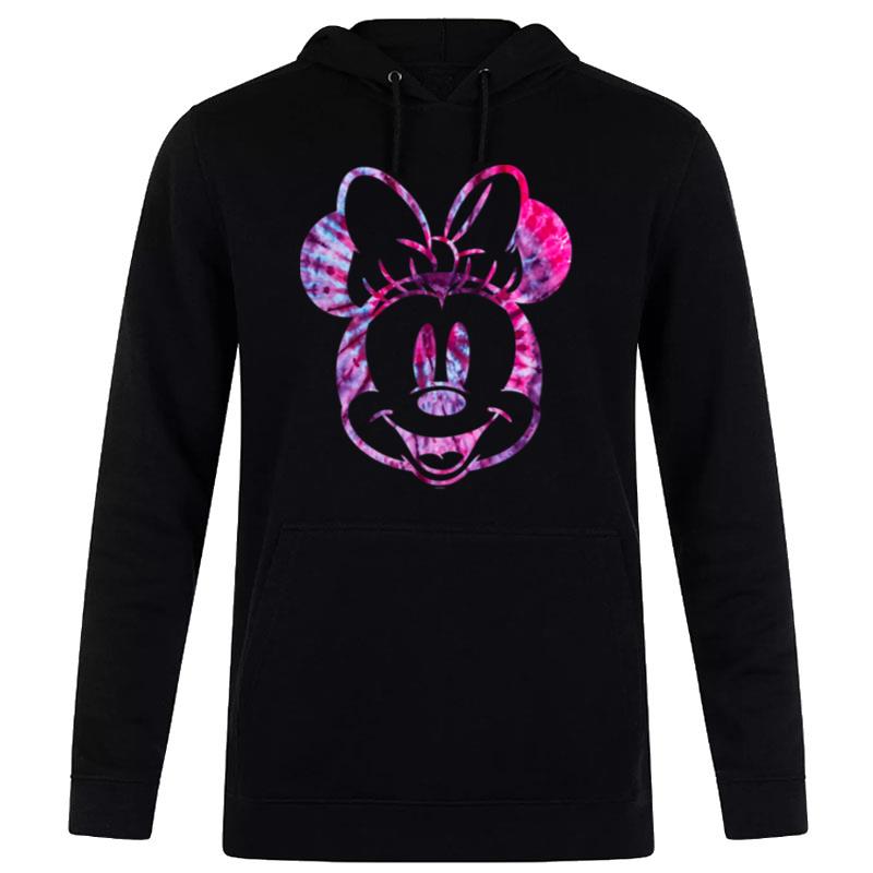 Disney Minnie Mouse Pink Tie Dye Hoodie