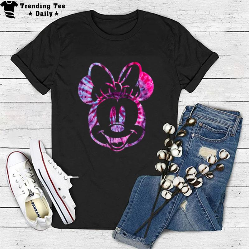 Disney Minnie Mouse Pink Tie Dye T-Shirt