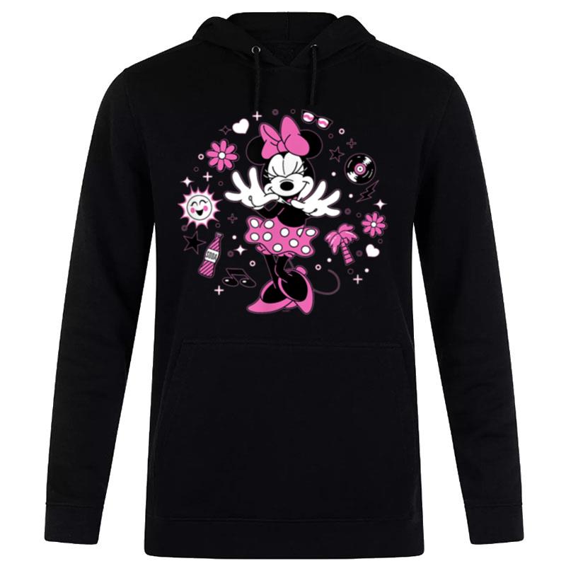 Disney Minnie Mouse Retro Vinyl Summer Hoodie