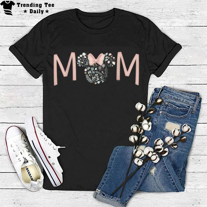 Disney Minnie Mouse Spring Florals Mom T-Shirt