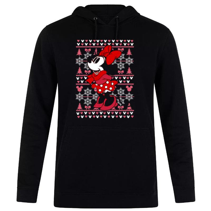 Disney Minnie Mouse Ugly Christmas Hoodie