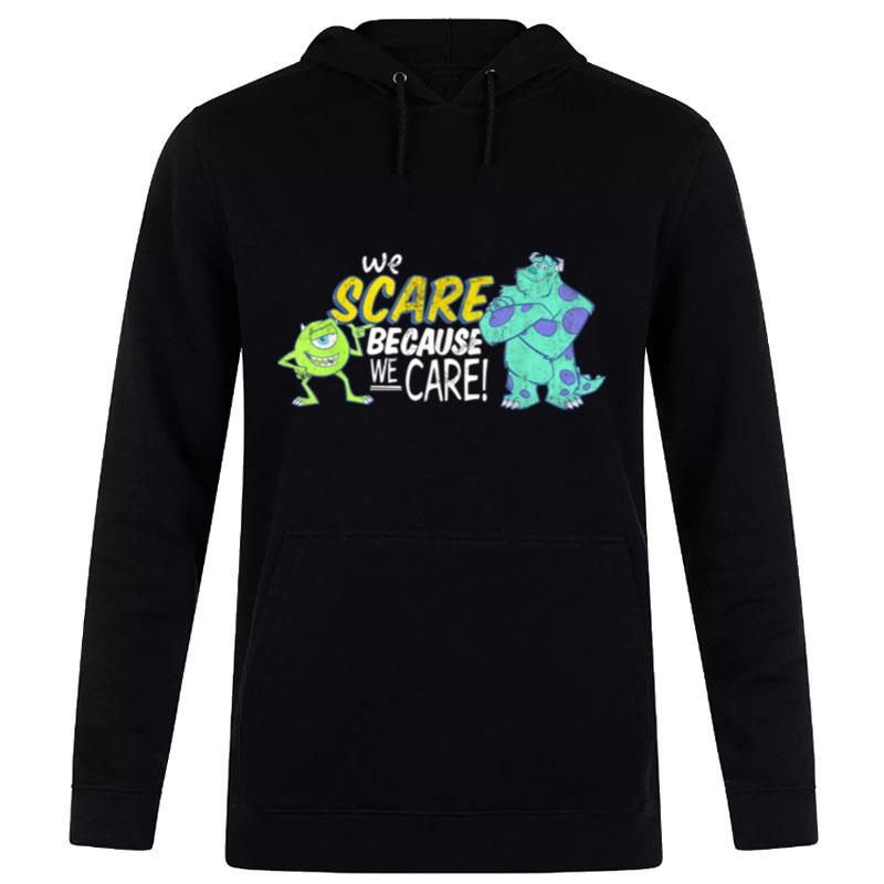 Disney Mon'ters Inc. Scare We Care Graphic Hoodie