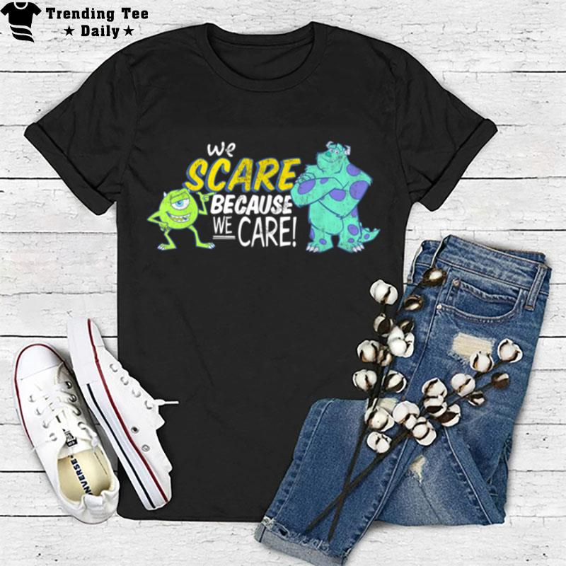 Disney Mon'ters Inc. Scare We Care Graphic T-Shirt