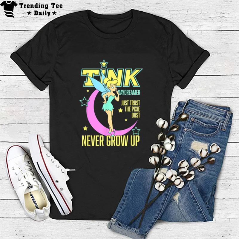 Disney Peter Pan'tinker Bell Comic Cover Front And Back T-Shirt