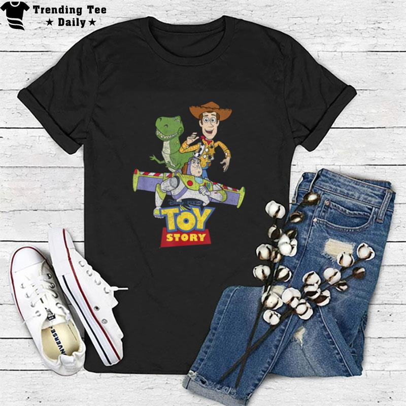 Disney Pixar Toy Story Classic Group Poster T-Shirt