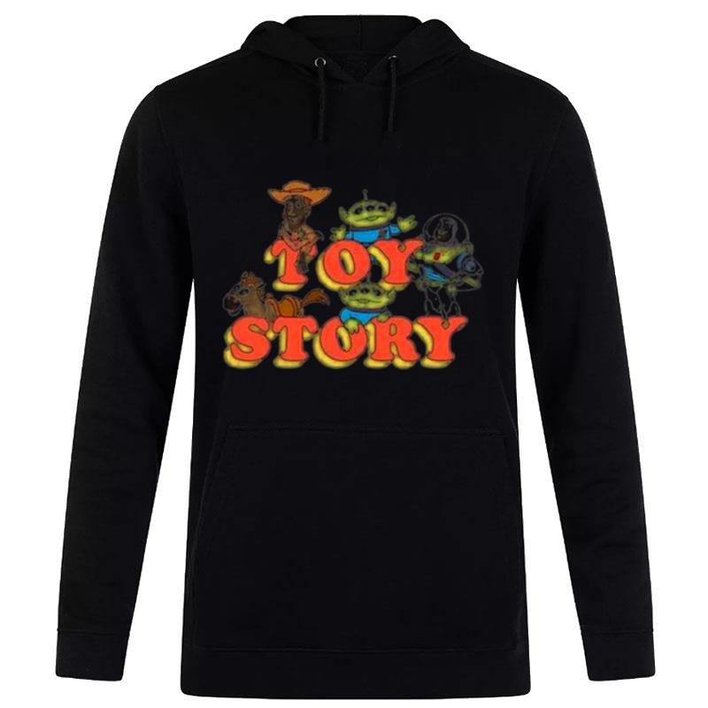 Disney Pixar Toy Story Woody Buzz And Friends Hoodie