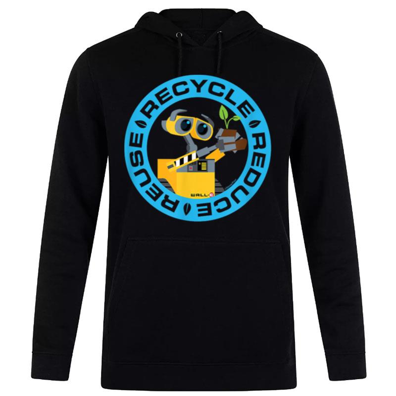 Disney Pixar Wall E Recycle Reduce Reuse Hoodie